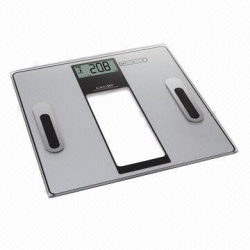 Electronic body fat/hydration montior scale